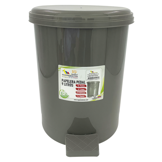 Papelera Pedal Eco 9 Litros