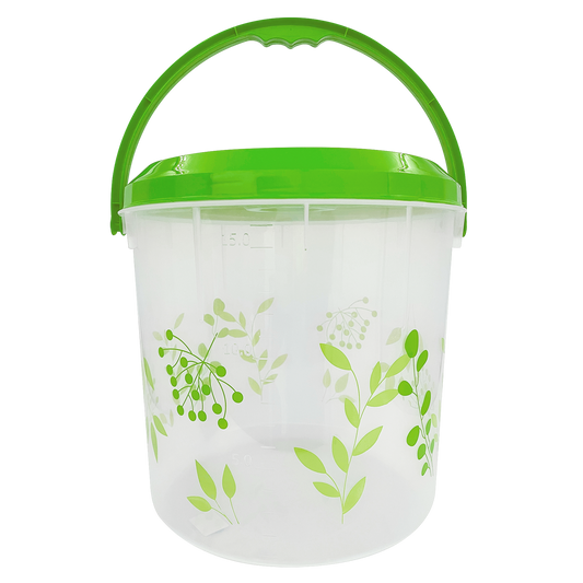 Super Tarro 18 Litros Decorado Con Asa