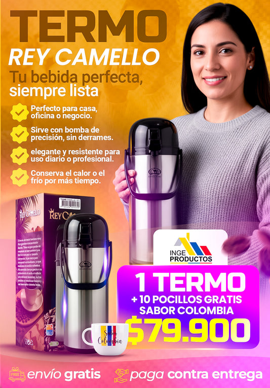 TERMO REY CAMELLO