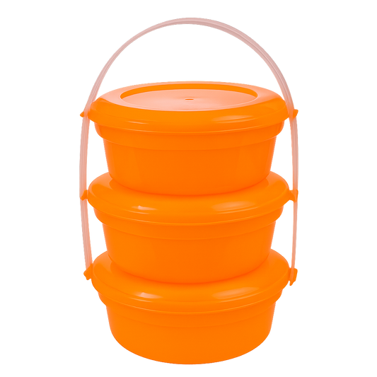 Porta Redondo Neón X3