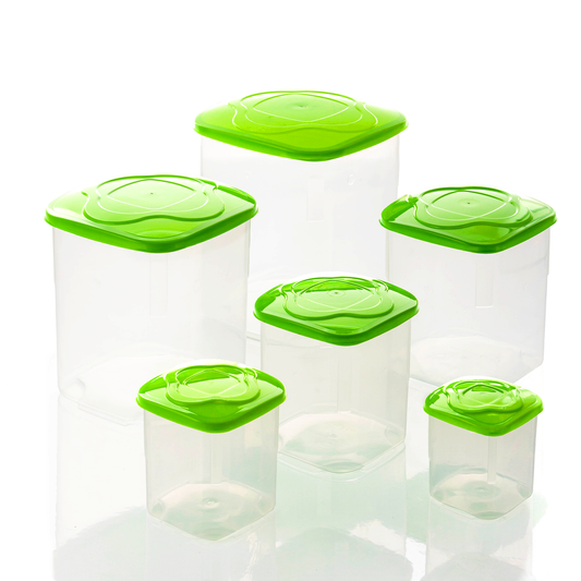 Tarro Semicuadrado Natural X6